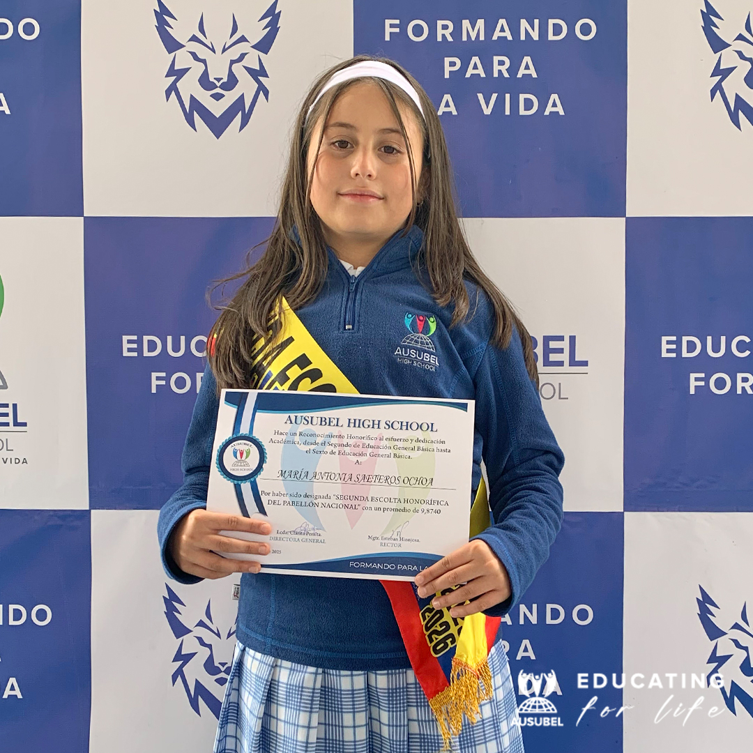 Reconocimientos honoríficos Escolta Ausubel High School Cuenca