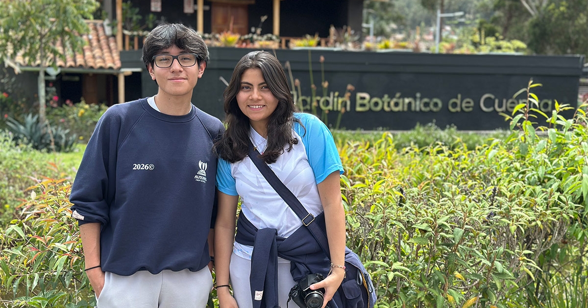 salida pedagógica a Jardín Botánico de Cuenca