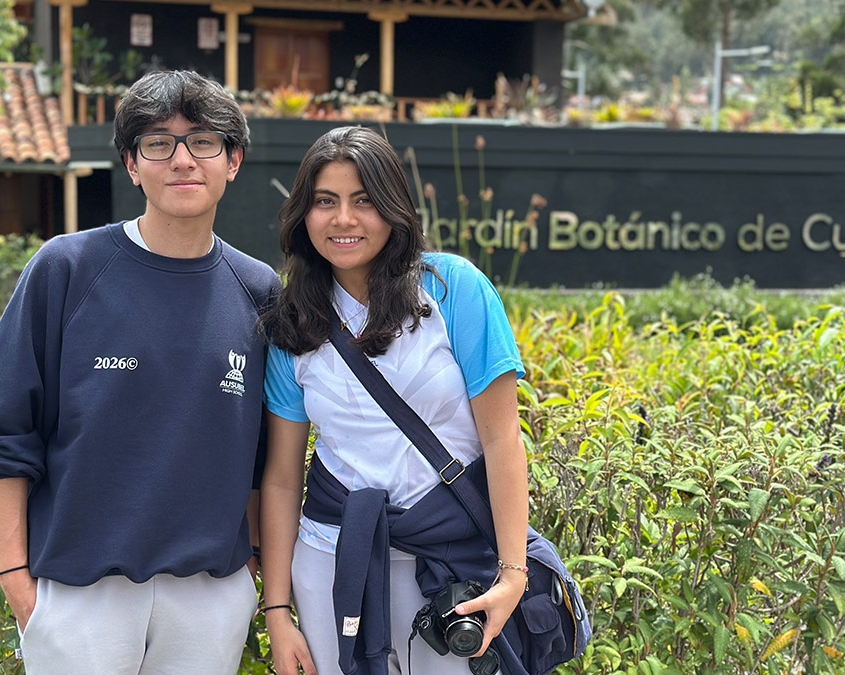 salida pedagógica a Jardín Botánico de Cuenca