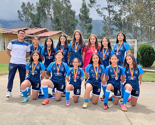 Vicecampeonas en Jornadas de Integración y Deporte - Ausubel High School