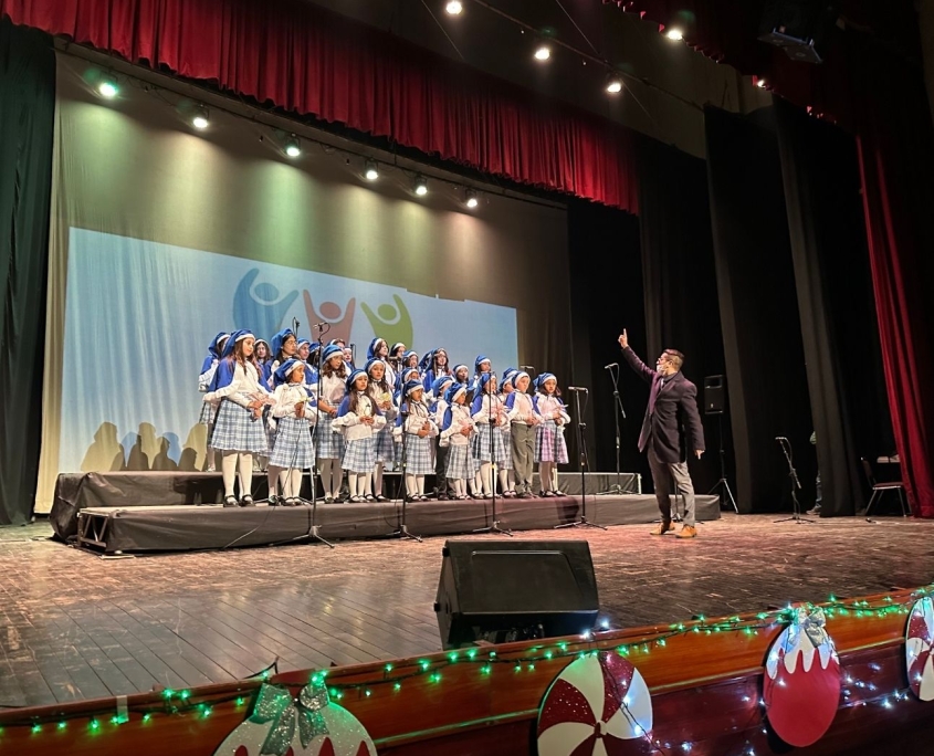 El coro de Ausubel High School