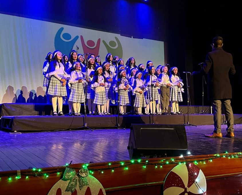 El coro de Ausubel High School