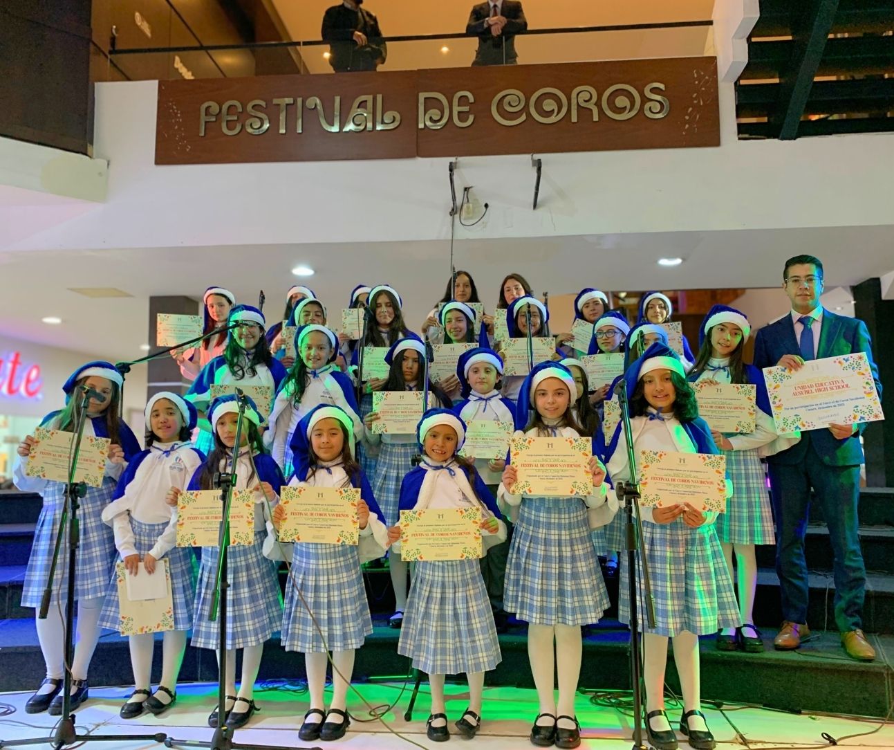 El coro de Ausubel High School